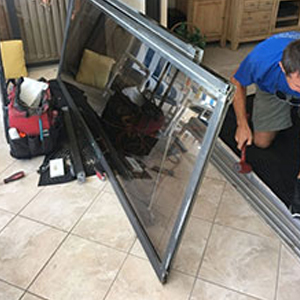 sliding glass door frame repair Miami Gardens